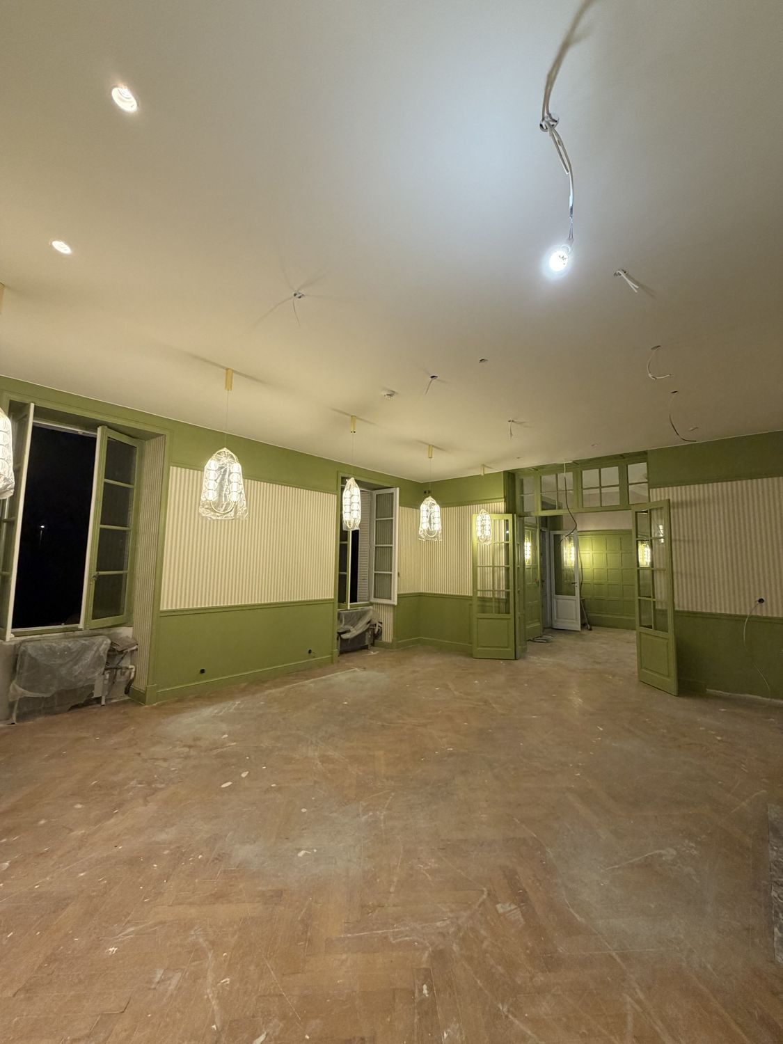 Grand salon — Boiseries & rechampi